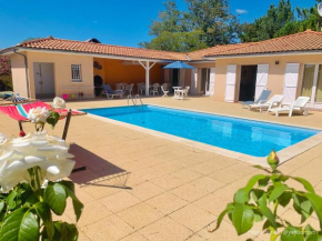 Villa de 4 chambres avec piscine privee jardin clos et wifi a Andernos les Bains a 2 km de la plage